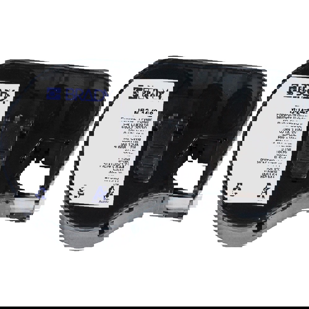 Labels, Ribbons & Tapes; Application: Label Printer Cartridge ; Type: Label Printer Cartridge ; Color Family: White ; Color: Black on White ; Number Of Labels Per Roll: 180 ; For Use With: BMP51; BMP53; M511